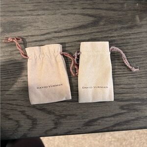 David Yurman Jewelry Pouches